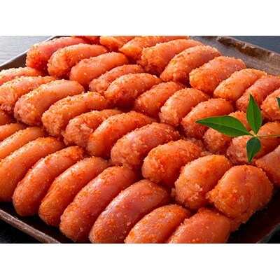博多の味本舗　辛子明太子【無着色・二段仕込】　4kg(500g×8箱)(広川町)