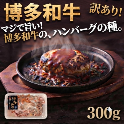 博多和牛ハンバーグの種‼訳あり!300g(広川町)