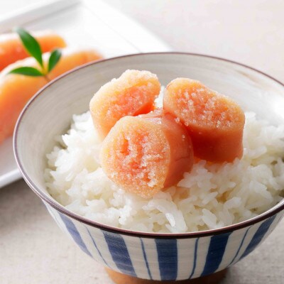 稲石 無着色辛子明太子 ひとくちカット(300g)(広川町)