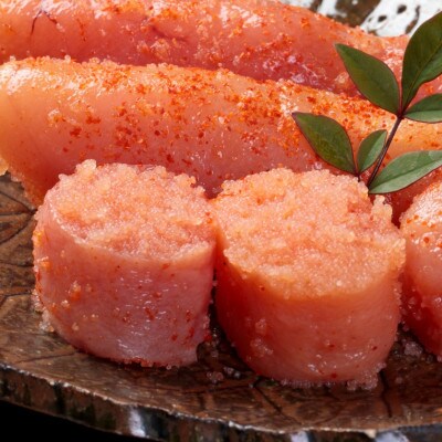 稲石 無着色辛子明太子 ひとくちカット(300g)(広川町)