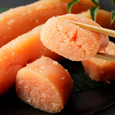 稲石 無着色辛子明太子 ひとくちカット(300g)(広川町)