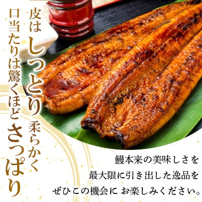 国産鰻蒲焼　特上品(200g×2尾)