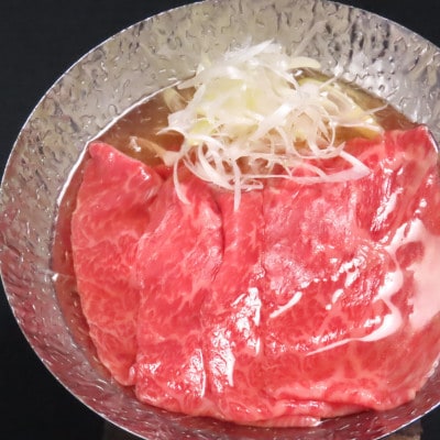【毎月定期便】博多和牛A5 赤身しゃぶしゃぶギフトセット約500g/あごだし濃縮付(広川町)全6回