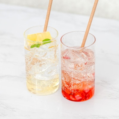 【ゆず蜜】【ストロベリー&ハニー】果汁入りはちみつ 各500g 2種食べ比べ