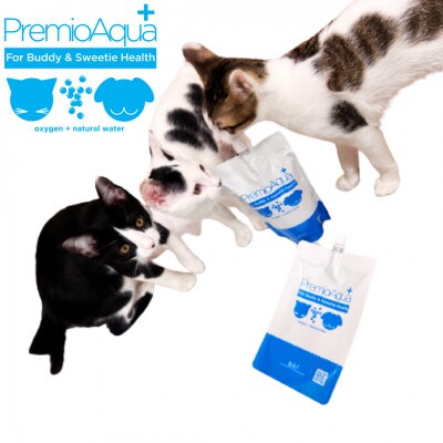 PremioAqua+(500ml×16本)  ペット用 飲用酸素水【穗栄】