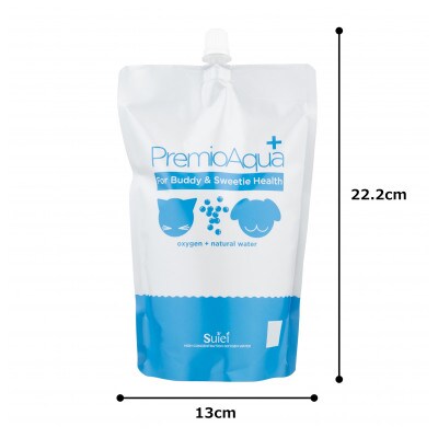 PremioAqua+(500ml×16本×2箱)  ペット用 飲用酸素水【穗栄】