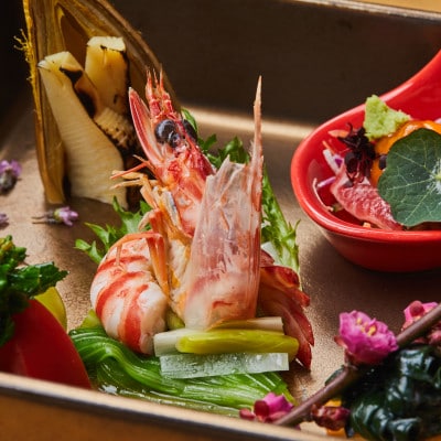 ONE STATION HOTEL  鉄板懐石 『りんどう』ICHOUコース 御食事券 1名様分