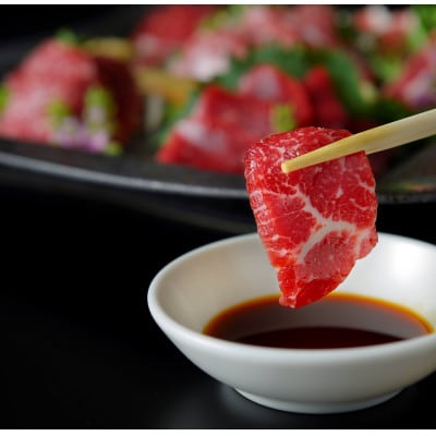 馬刺し5種スライスSE(熊本市)