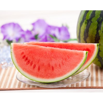 熊本市植木産 すいか Lサイズ 1玉(約6kg)