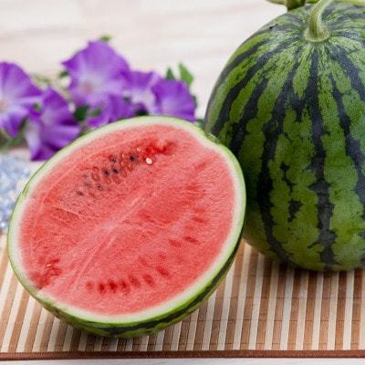 熊本市植木産 すいか Lサイズ 1玉(約6kg)