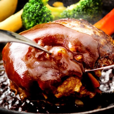 熊本県産 GI認証 くまもとあか牛100%使用 くまもとあか牛ハンバーグ 150g×6(熊本市)