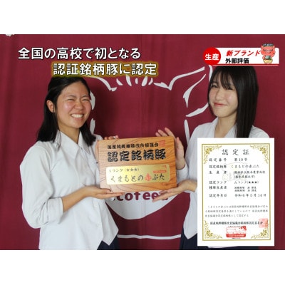 くまもとの赤ぶた　詰め合わせ　1.5kg(500g×3)