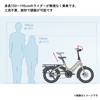 tern フォールディング イーバイク HSD P9 20インチ DUNE (熊本市)