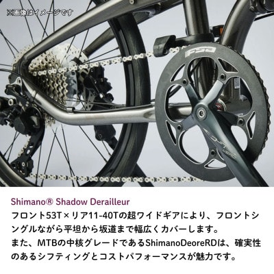 tern フォールディングバイク VERGE P10 20インチ Gunmetal (熊本市)