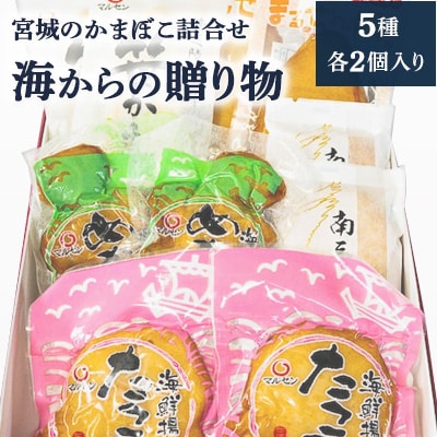 海からの贈り物　5種各2個入り