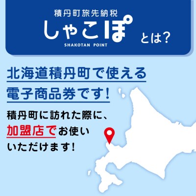 【ふるさと納税】積丹町e街ギフト 30,000円分