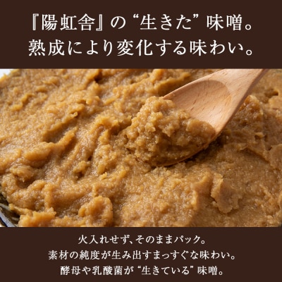 自然栽培 青大豆 手作り 味噌 500g×2 素材の力をそのまま熟成。