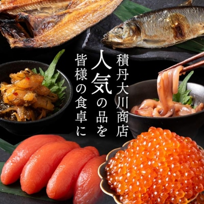 【9月30日受付終了】【10月発送】海の幸　3セット ＜大川商店＞