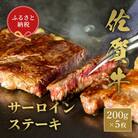 【和牛セレブ】佐賀牛 サ―ロインステーキ 200g×5枚(H113122)