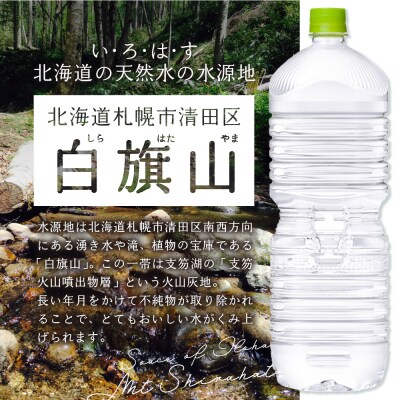 い・ろ・は・す2Lラベルレス 2箱(12本)セット_hs137-019