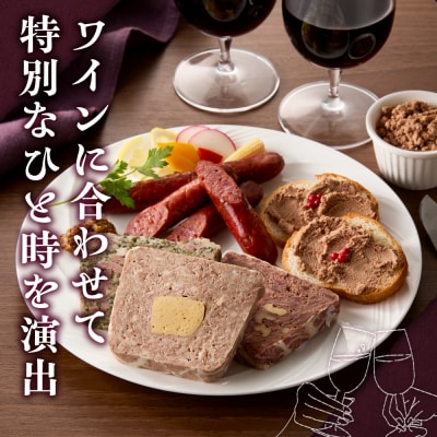 札幌肉仕事・アルティザナル テリーヌ・パテ・ソーセージ10点_hs064-002