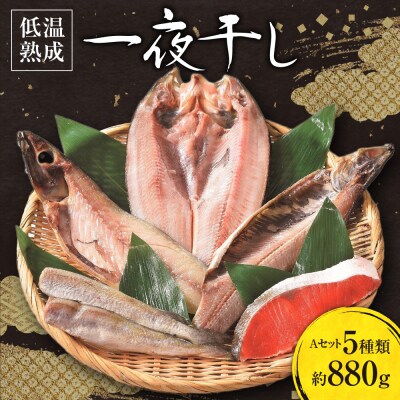 低温熟成一夜干し Aセット 5種類_hs145-034