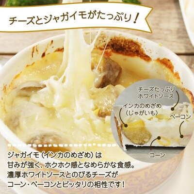北海道とろーりチーズグラタン 4個セット 鱗幸食品_hs289-003