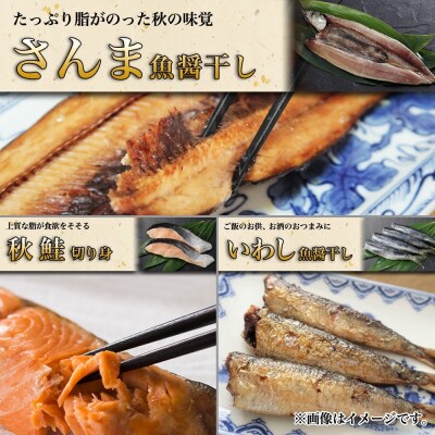 ふじと屋 人気の干物5種セット 真ほっけ さば さんま いわし 秋鮭 ホッケ_hs288-010