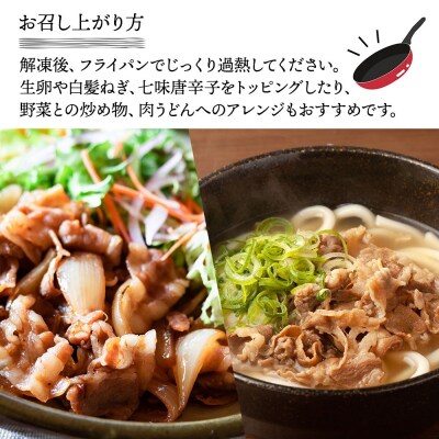 豚丼の具 130g×10袋 冷凍 味付き 豚丼 豚 バラ お取り寄せ グルメ _hs289-036