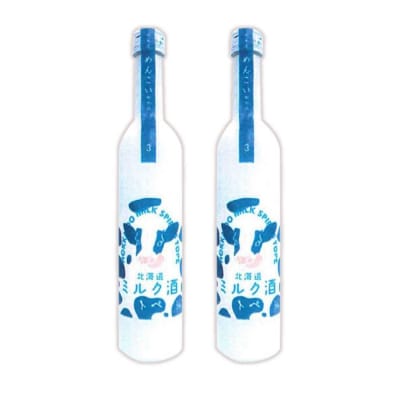 【めんこい動物】北海道のミルク酒 トペ 20% 2本セット_hs017-016