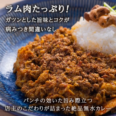 175DENOスパイスラムカレー 8袋(無水カレー180g×8)_hs017-496