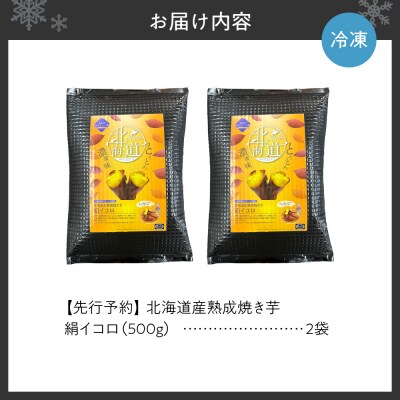 【先行予約】北海道産熟成焼き芋絹イコロ_hs397-002