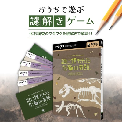 謎解きゲーム『科学系謎解き 謎に埋もれた化石の奇跡』_hs416-018