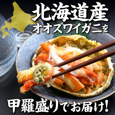 完全手作り!オオズワイ甲羅盛り　150g前後×4個_hs408-027