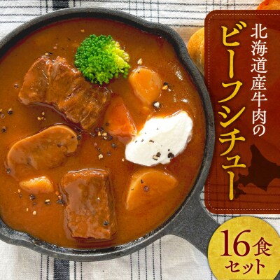 北海道産牛肉のビーフシチュー16食セット_hs489-004