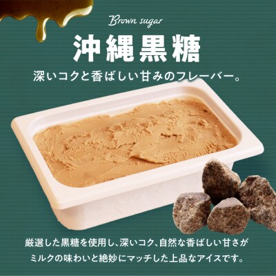 951アイスクリーム　バルクアイス2L×1個(黒糖)_hs359-036