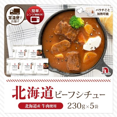 北海道素材にこだわったビーフシチュー 5食_hs326-005