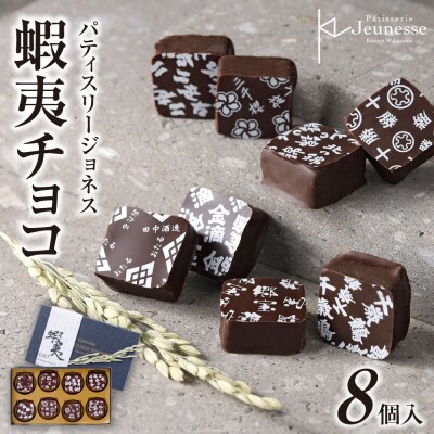 パティスリージョネス 【蝦夷チョコ(8個入)】_hs145-164
