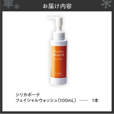 シリカボーテ　フェイシャルウォッシュ　100mL_hs523-001