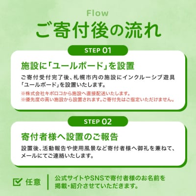 インクルーシブ遊具「ユールボード」設置支援寄付金(※返礼品なし)_hs471-001