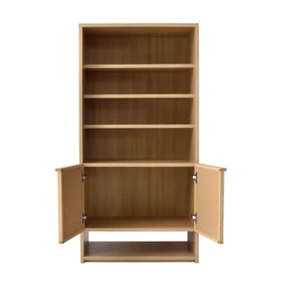 カルペア 70シェルフ ナチュラル【本棚 ブックシェルフ 完成品 家具 収納】(H062289)