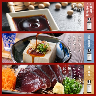 店主おすすめ!大亀醤油 ぷち醤油10種(100ml×各1本)10本セット