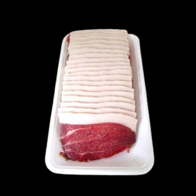 天然猪「江の川shishi」鍋用スライス(モモ肉)　500g