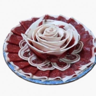 天然猪「江の川shishi」鍋用スライス(モモ肉)　500g