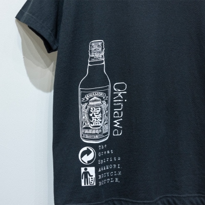 アワモリTシャツ【カラー:ブラック】【サイズ:XLサイズ】KB-137