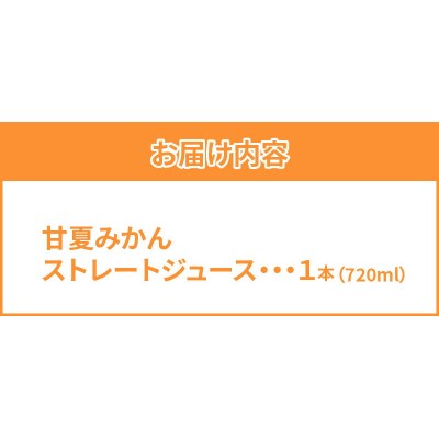 甘夏みかんストレートジュース_S162-002