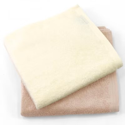 1秒タオル ホットマン  バスタオル・ライトフェイスタオルセット(各1枚)