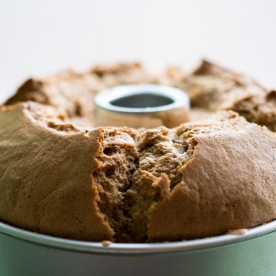 濃厚マンデリンシフォンケーキ