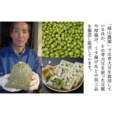 農家直送 豆好きのあなたに贈る農家直送　厳選大粒青大豆2kg
