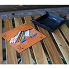 トレイにもなる 本革 ペンケース キャメル 